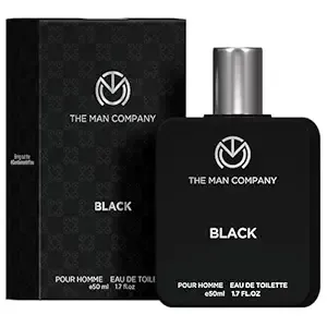 The Man Company Black Edt Perfume For Men - 50Ml, Premium Long Lasting Fragrance Spray, Gift For Him - Fresh