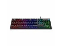 HP K500F Wired Gaming Keyboard, Backlit Membrane with Mixed Color Lighting, Metal Panel with Logo Lighting, 26 Anti-Ghosting Keys, and Windows Lock Key / 3 Years Warranty(7ZZ97AA)
