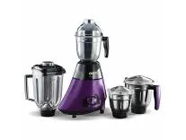[ICICI CC] USHA Trienergy+ 800 Watt Powerful 100% Copper Motor 4 Jar Mixer Grinder with Unique Quadriflow Square Blender Jar for Faster Grinding&Smooth Blending||5 Years Warranty On Motor(Magenta,800 Watt)