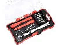 amazon basics 17-Piece Electronics Repair Screwdriver Set, multicolor