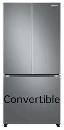 [Coupon + HDFC CC ] Samsung 550 L, Convertible, Digital Inverter, Frost Free French Door Refrigerator (RF57A5032S9/TL, Silver, Refined Inox)