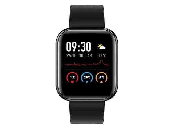 [Apply 3% Coupon] Helix Metalfit SPO2 smartwatch with Full Metal Body and Touch to Wake Feature, HRM, Sleep & Activity Tracker