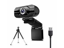 [Apply 2% Coupon] BigPassport 1080P Full HD Webcam with Mic | USB Camera for Laptop, PC, Video Calling, Online Classes, Zoom, Skype – Night Vision 3P Lens, 30 FPS Streaming – Plug & Play