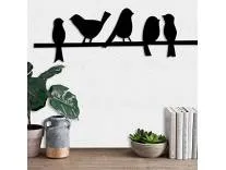[Apply 3% Coupon] Art Street Bird MDF Wall Plaque/Wall Sign for Home Decoration Ready to Hang Wall DecorMDF Cutout for Gift, office Bedroom (6mm Thickness, Black- 6 x 18 Inch) Rs.166 @ Amazon