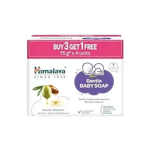 [Apply 5% Coupon] Himalaya Gentle Baby Soap (75g)