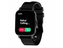 Maxima Max Pro X6 Calling Smartwatch with premium Speaker & Mic,accurate SpO2 monitoring, 8 Fitness modes,Social Media Alerts,Multiple watch faces,1.7" Full HD Display (400 Nits)-Black