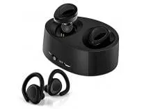 HEATUS K2 True Wireless Rechargable Deep Bass Bluetooth Headphone/Earphone with Twins Stereo in-Ear Bluetooth Headset Earphone Earbuds with Charging Box (AUTO Pair)