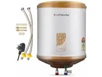 [ICICI/Axis CC] Longway Superb 35 Liters 5 Star Rated Automatic Storage Water Heater for Home | Water Geyser | Electric Geyser with Multiple Safety System & Anti-Rust Coating | 5 Years Warranty on Tank | Ivory