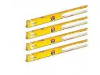 Wipro Garnet 20W LED Batten for Living Room & Bedroom | 4 Ft |Cool Day white (6500K) | 2000 Lumen | Bright & Energy Efficient Tubelight for Home, Office , Showroom & Parking Lot| Pack of 4
