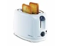 Bajaj ATX 4 750 watts 2-Slice Pop-up Toaster | Dust Cover & Slide Out Crumb Tray | 6-Level Browning Controls | Mid-Cycle Cancel Feature | 2-Yr Warranty | 750 watts | Electric Toaster 【White】 Rs.1299 @ Amazon