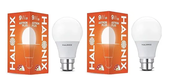 Halonix Astron Plus B22 9w LED Bulb (Cool White) - Pack of 2 Rs.109 @ Amazon