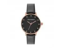 French Connection Leather Analog Black Dial Women's Watch-Fcn00035J