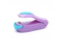 Suzec Mini Heat Sealing Machine for Home Use, Handheld Mini Portable Sealing Machine Hand Held Heat Sealer Stapler for Packing Polybags & Packets | Pack Snacks After Use