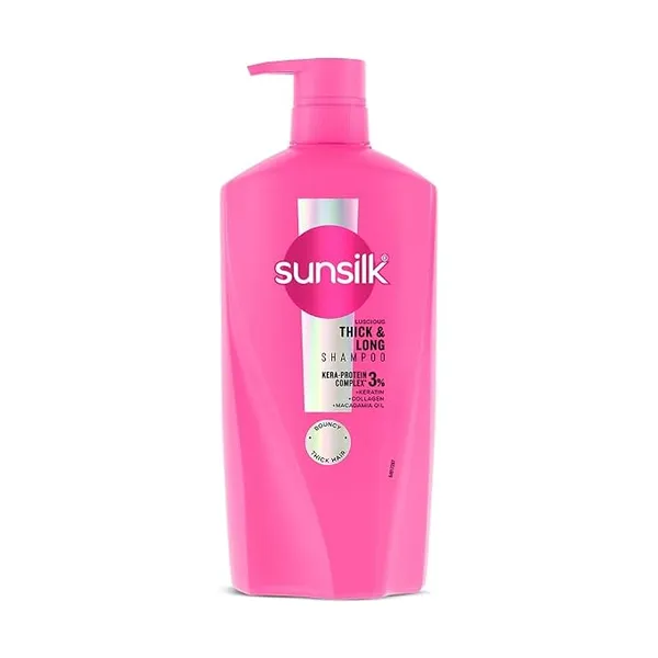 Sunsilk Luscious Thick & Long Shampoo 650 ml || with 3% KERA-PROTEIN COMPLEX - for Thicker, Bouncier Hair Rs.387 @ Amazon