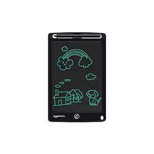 amazon basics Rectangular Magic Slate 8.5-Inch LCD Writing Tablet with Stylus Pen, for Drawing, Playing, Noting By Kids & Adults