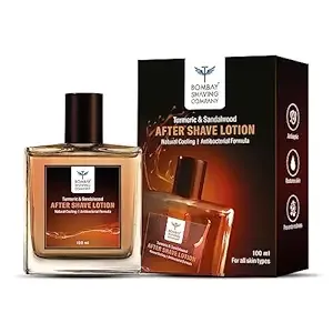 Bombay Shaving Company After Shave Lotion with Turmeric and Sandalwood, 100ml (Atomizer)