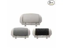 AGARO Callus Remover Replaceable Heads, 3 Pcs, Callus & Dead Skin Removal Filer, Pedicure At Home