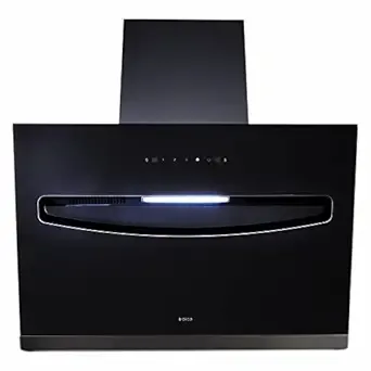 [ICICI / AXIS CC] Elica 60 cm 1200 m3/hr Filterless Kitchen Chimney with 15 Years Warranty (EFL-S607 LTW VMS, Motion Sensor Control)