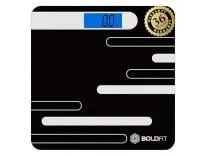 Boldfit Weight Machine for Home Digital Weighing Machine for Human Body with LCD Display Max Weight Capacity 180Kgs (Batteries Not Included) – Bathroom Scale for Home Rs.379 @ Amazon