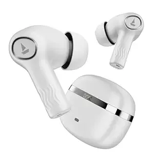Boat Nirvana Ion, 120HRS Battery, Crystal Bionic Sound w/Dual EQ Modes, 4Mics ENx, App Support, Low Latency, IPX4, v.5.2 Bluetooth TWS in Ear Earbuds Wireless Earphones with mic (Ivory White) Rs.1399 @ Amazon