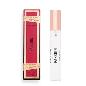 Revolution Beauty London Passion Purse Spray Addictive Night-Wear Fragrance Woody And Spicy | Long Lasting, Date Night Fragrance Body Spray | Paraben & Cruelty Free, Unisex, 10 Ml.