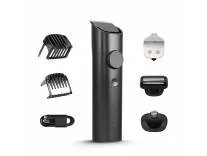MI Xiaomi Grooming Kit,(Trimmer Kit) All-In-One Professional Styling trimmer, Body Groomer, Nose & Ear Hair Trimming blade, Beard Comb,40 Length Settings,0.5mm Precision,Type-C & 90 min Run Time,Black