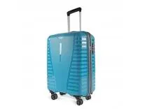 Aristocrat Airpro 8-Wheel Medium Size Hard Case Trolley Bag, Teal Blue