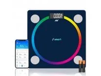 ANT Flora Supreme Smart Scale Bioelectrical Digital Body Weight Machine for Home with Bluetooth App | BMI, BMR Analyzer | 180kg Capacity | High Precision Sensors | LED Display