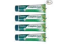 Himalaya Complete Care Toothpaste 600g(150gx4, Pack of 4)| For Strong Teeth & Healthy Gums | With Neem, Miswak & Triphala | Herbal Formulation