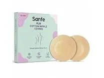 sanfe Flix Cotton Nipple Covers, 10 Breathable Nipple Pasties, No Show Bra for Women, Skin Friendly, Disposable White Rs.137 @ Amazon