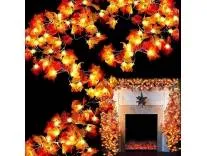 The Purple Tree Autumn Maple Leaf Decorative Light (3 Mtr,16 Led) Diwali Decorative Light,Christmas Light, Rs.199 @ Amazon