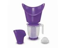 Lifelong LLS63 Face, Nose and Cough Steamer|3 in 1 Plastic Steam Vaporizer | Nozzle Inhaler, Facial Sauna and Facial Steamer Machine for Adults and Kids (1 Year Warranty, Purple)