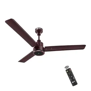 [Apply ₹300 Coupon] Orient Electric 1200 mm Zeno BLDC | BLDC energy saving ceiling fan with Remote |BEE 5-star rated | Saves up to 50% on electricity bills | 3-year warranty by Orient | Brown, pack of 1