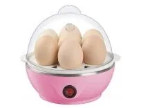SOFLIN Egg Boiler Electric Automatic Off 7 Egg Poacher For Steaming, Cooking, Boiling And Frying, (350 Watts,Multicolor)