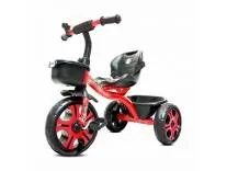 [Apply ₹50 Coupon] Kidsmate Ninja Plug N Play Durable Kids/Baby Tricycle, Storage Basket, Cushion Seat and Seat Belt for 12 Months to 48 Months Boys/Girls/Carrying Capacity Upto 30 Kgs (Red) Rs.1049 @ Amazon