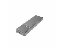 Cablet M.2 NVMe/NGFF SSD Enclosure USB 3.1 Gen2 10Gbps for 2242/2260/2280 M-Key/M+B Key PCIe SSD, Supports Dual Protocol NVMe and NGFF SSD, UASP Max 2TB, Aluminium Case