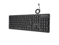 ZEBRONICS K24 Wired USB Keyboard, 104 Keys, Long Life 8 Million Keystrokes, Silent & Comfortable Use, Slim Design, Retractable Stand, 1.5 Meter Textured Cable, UV Coated keycaps Rs.265 @ Amazon