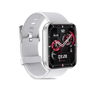 Mustard Rock Smart Watch with 1.81" HD Display, Bluetooth Calling Watch, 120+ Sports Mode, Multiple Watch Faces, Dedicated Spo2, Supports Android + iOS, AI Voice Assistance(Silver)