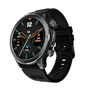 [ICICI CC] Noise Endeavour (Smartchoice) Rugged Design 1.46" AMOLED Display Smart Watch, BT Calling, SoS Feature, Rapid Health & 100+ Sports Modes- (Black)