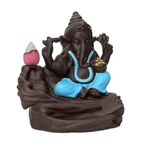 Archies Resin Ganesha Idol Decoration Items for Home Decor | Diwali Gifts/Ganesh Chaturthi/Car Dash Board/Laxmi Ganesh Murti/Ganpati Statue Showpiece - ARK301