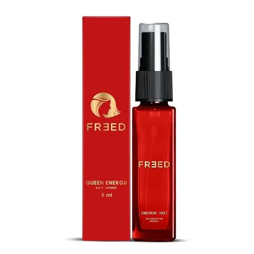 Smokin' Hot EDP Perfume for Women, 8ml | Patchouli, Wild Citrus, Spicy Pink | Intense & Long Lasting Spicy Oriental Eau De Parfum | Best Gift for Women Rs.89 @ Amazon