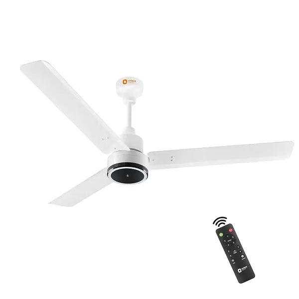 [Apply ₹300 Coupon] Orient Electric 1200 mm Zeno BLDC | BLDC energy saving ceiling fan with Remote |BEE 5-star rated | Saves up to 50% on electricity bills | 3-year warranty by Orient | White, pack of 1