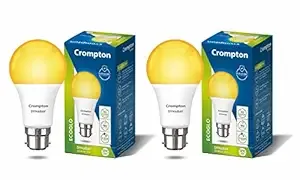 Crompton Dyna Ray LED Bulb | 12W | Warm White | B22 Base | 180 Degree Coverage | 4kV Surge Protection | 440V High Voltage Protection | Pack of 2 Rs.138 @ Amazon