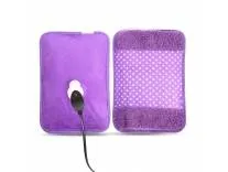 AGARO Electric Hot Water Bag HB361, For pain relief, heating bag electric, Heating Pad-Heat Pouch Hot Water Bottle Bag, Heating Pad For Pain Relief (Pink)