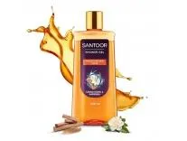Santoor Moisturizing Body Wash Shower Gel With Natural Sandalwood & Gardenia Extracts| For Men & Women| Moisturizing Body Wash With Glycerin | Suitable For All Skin Types| No Parabens| No Silicones| 250ml