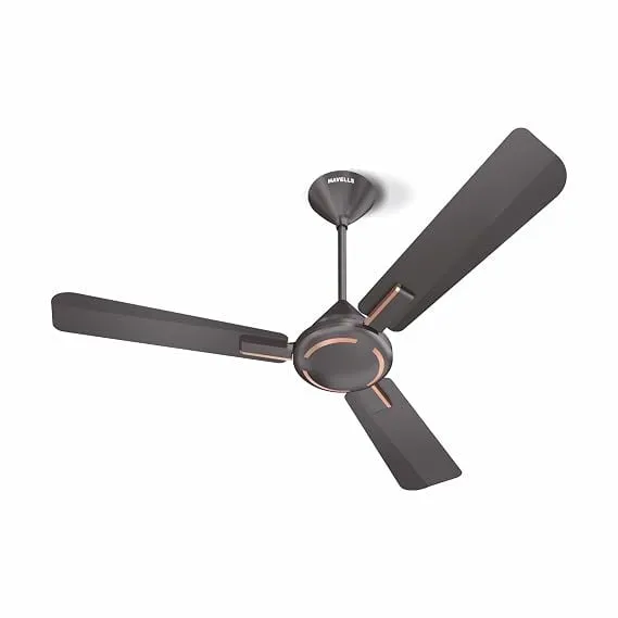 [Apply 20% Coupon] Havells 1200mm Ambrose Energy Saving High Speed Ceiling Fan|Premium Finish, Deco.Fan, Elegant Looks, High Air Delivery| |2 Yr Warranty by Brand | (Pack of 1, Copper)