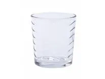 Wonderchef Modena Whiskey Glass Waves 285 ml (Set of 6)