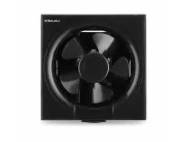 Bajaj AirOut 150 MM 4 Star Dom Exhaust Fan | Back Shutter | 100% Copper Motor | Auto Thermal Protector | Aerodynamaically Designed Blade【Black】