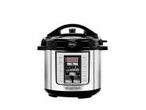 [HDFC CC] Pigeon By Stovekraft Electra Smart 3 Litre Electric Pressure Cooker with Digital Display | 18 Indian Preset Menu | Automatic Rice Cooker | Delay Timer & More (Stainless Steel)