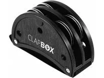 Clapbox Foot Tambourine - Jingles, Black